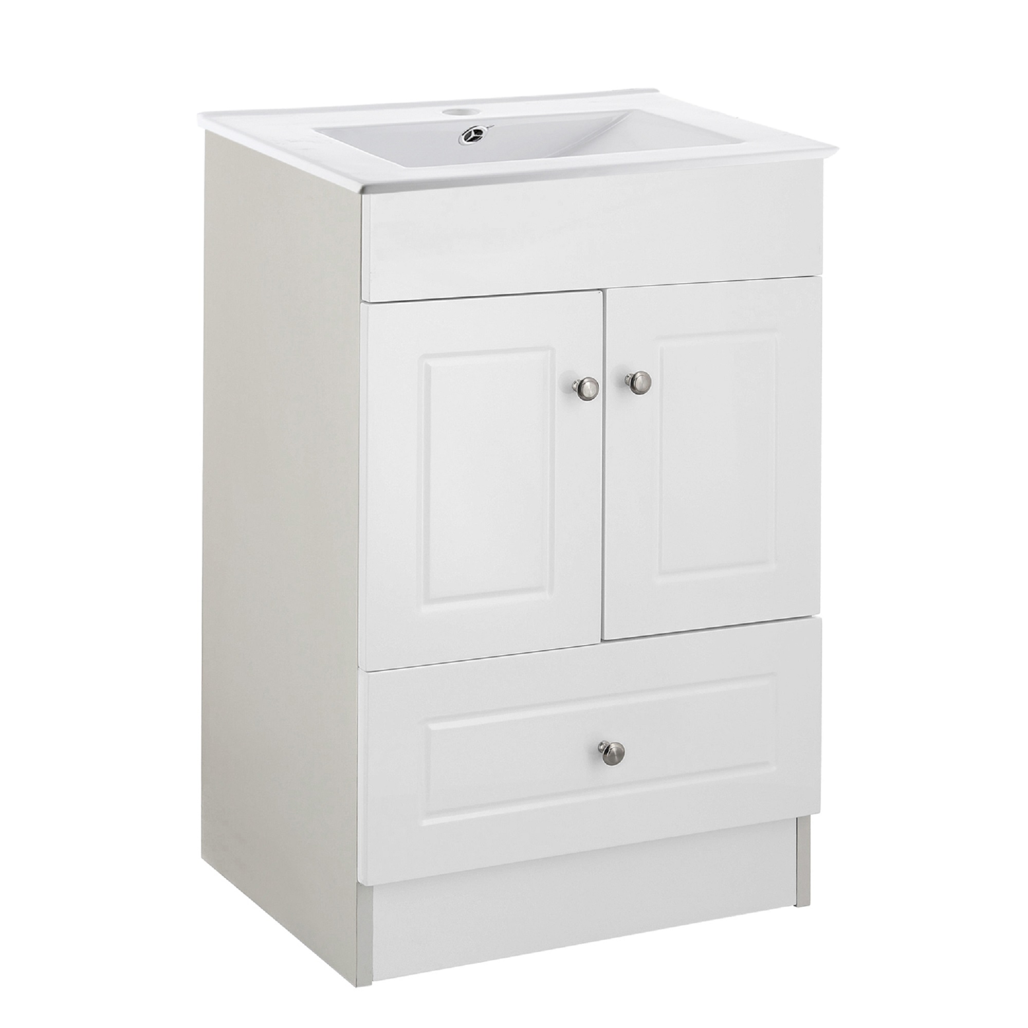 KIT DOMSA MUEBLE VANITORIO B-50-PH + 50C/50 X 80 X 40 CM BLANCO - 3