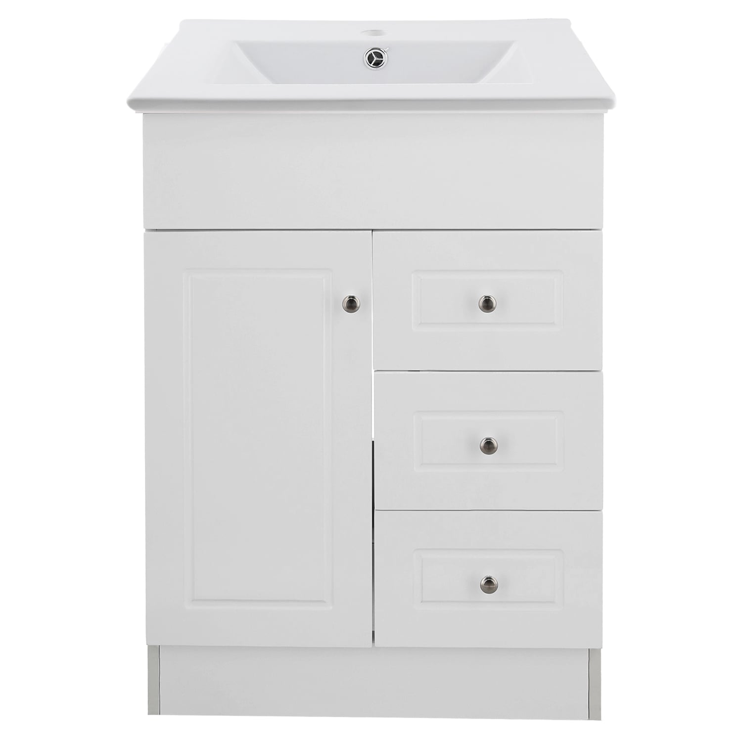 KIT DOMSA MUEBLE VANITORIO B60-PHNB + P-60/60 X 80 X 47 CM BLANCO - 1