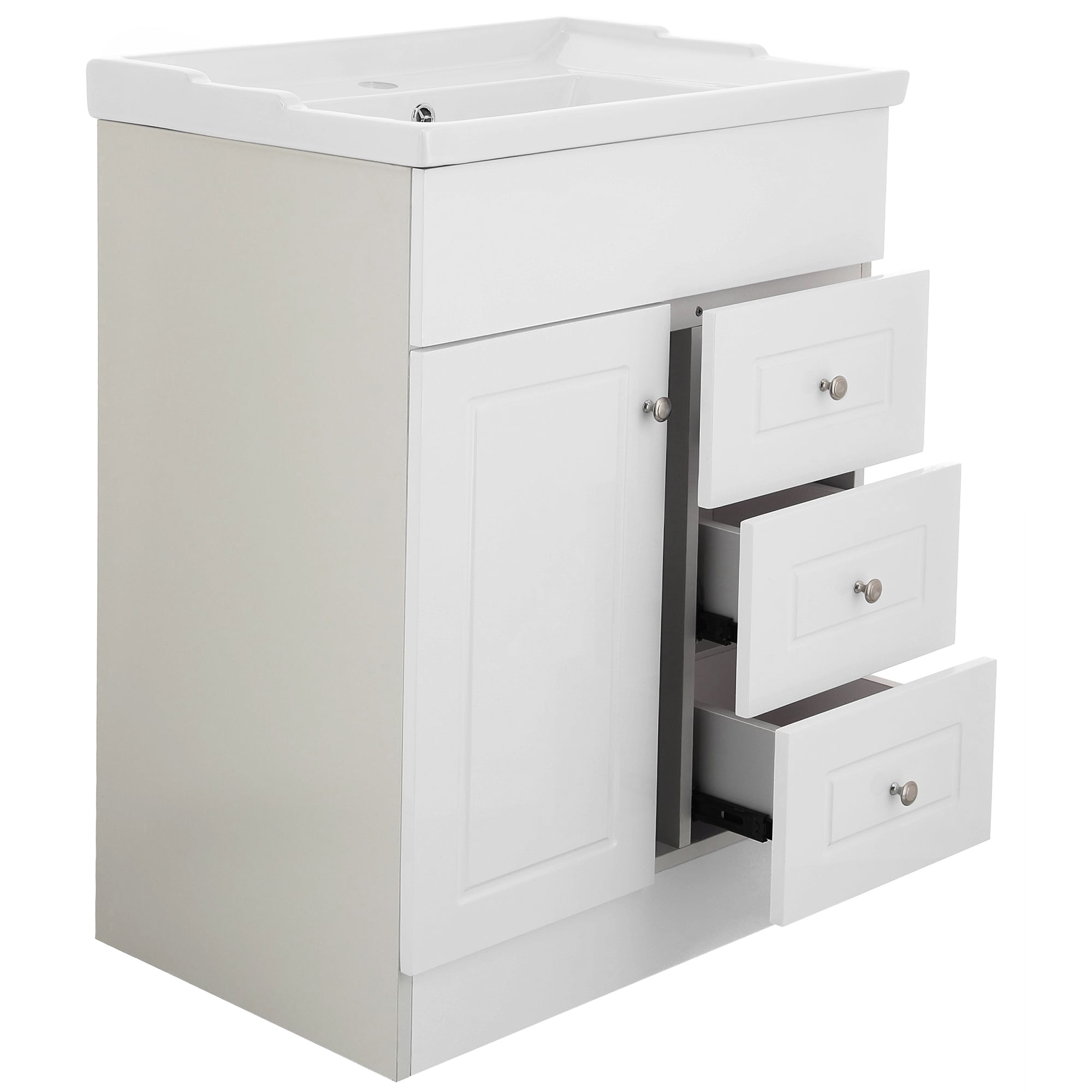 KIT DOMSA MUEBLE VANITORIO B60-PHNB + F-60/60 X 80 X 47 CM BLANCO - 4