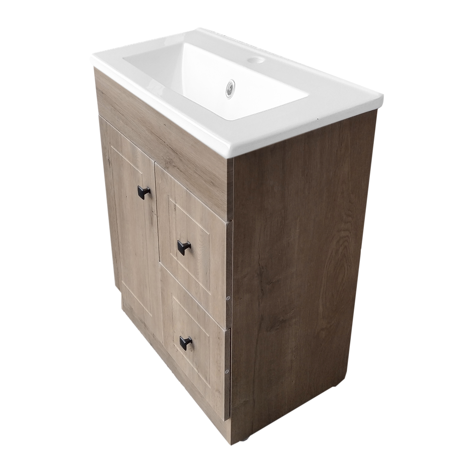 KIT MUEBLE VANITORIO DOMSA BLANCO BPA60-WOOD+60C / 60X80X40CM - 5
