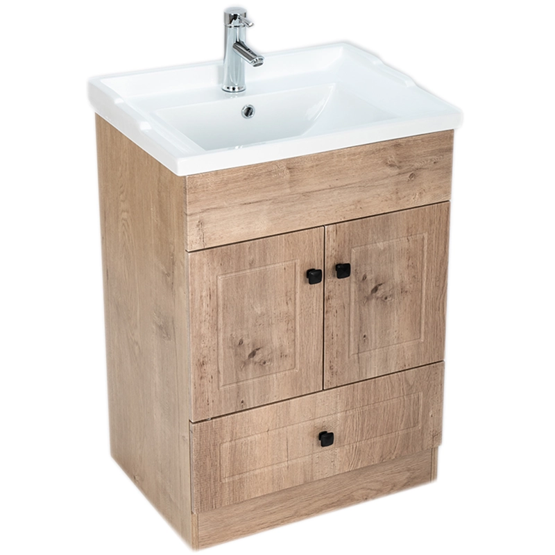 MUEBLE DOMSA VANITORIO WOOD B60PH-W NO INCLUYE CUBIERTA 60 CM - 2