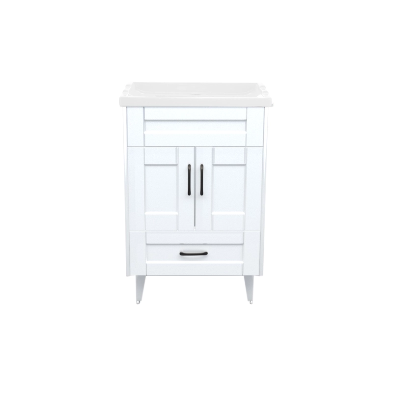MUEBLE DOMSA VANITORIO 50SK-B NO INCLUYE CUBIERTA 50 CM BLANCO - 1