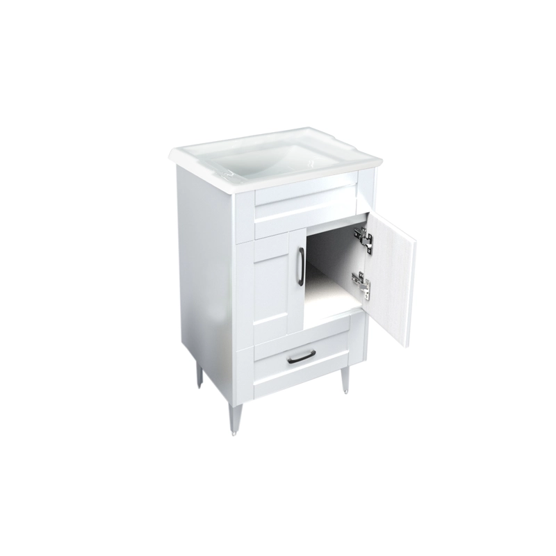 MUEBLE DOMSA VANITORIO 50SK-B NO INCLUYE CUBIERTA 50 CM BLANCO - 3
