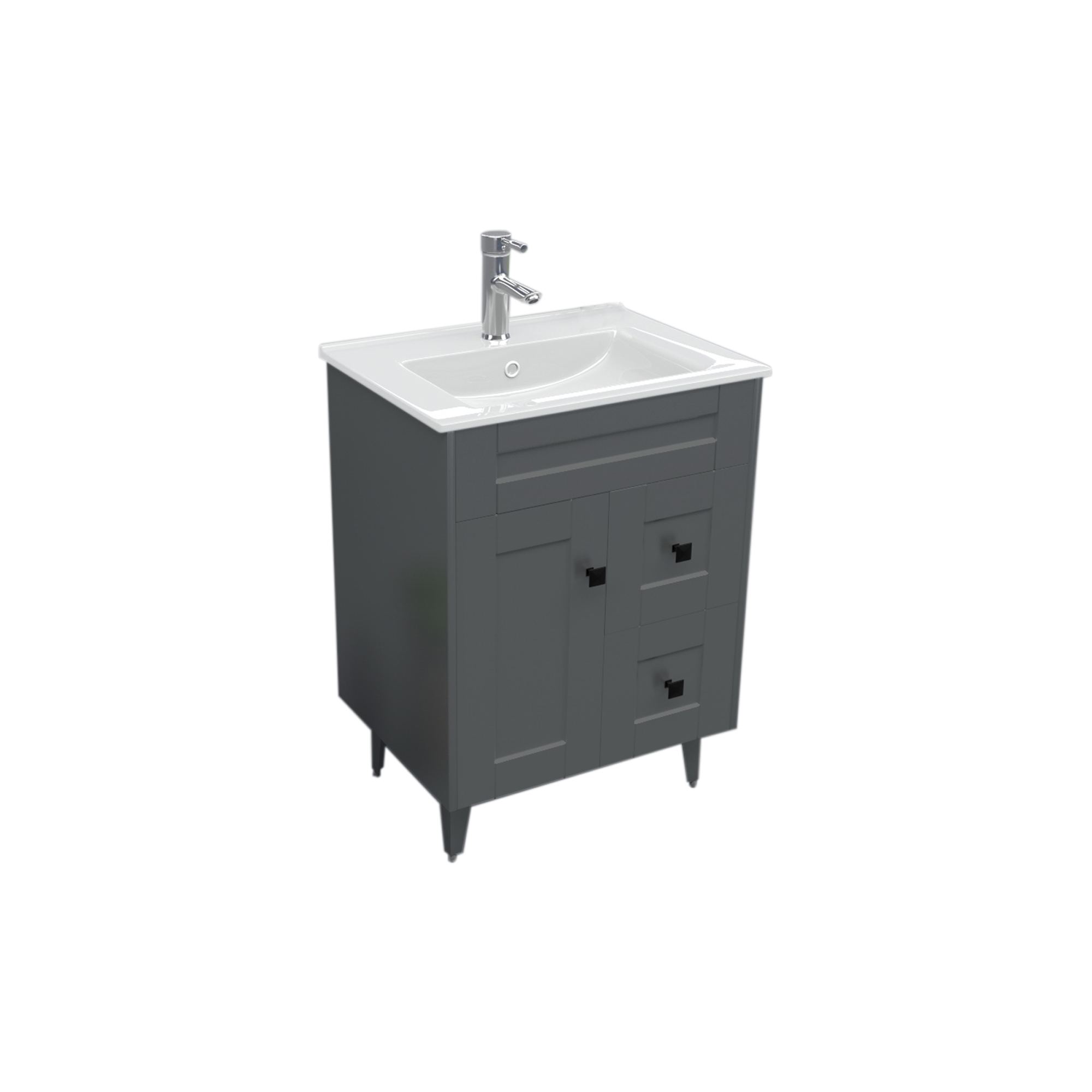 MUEBLE DOMSA VANITORIO G N60SK-G NO INCLUYE CUBIERTA 60 CM - 2