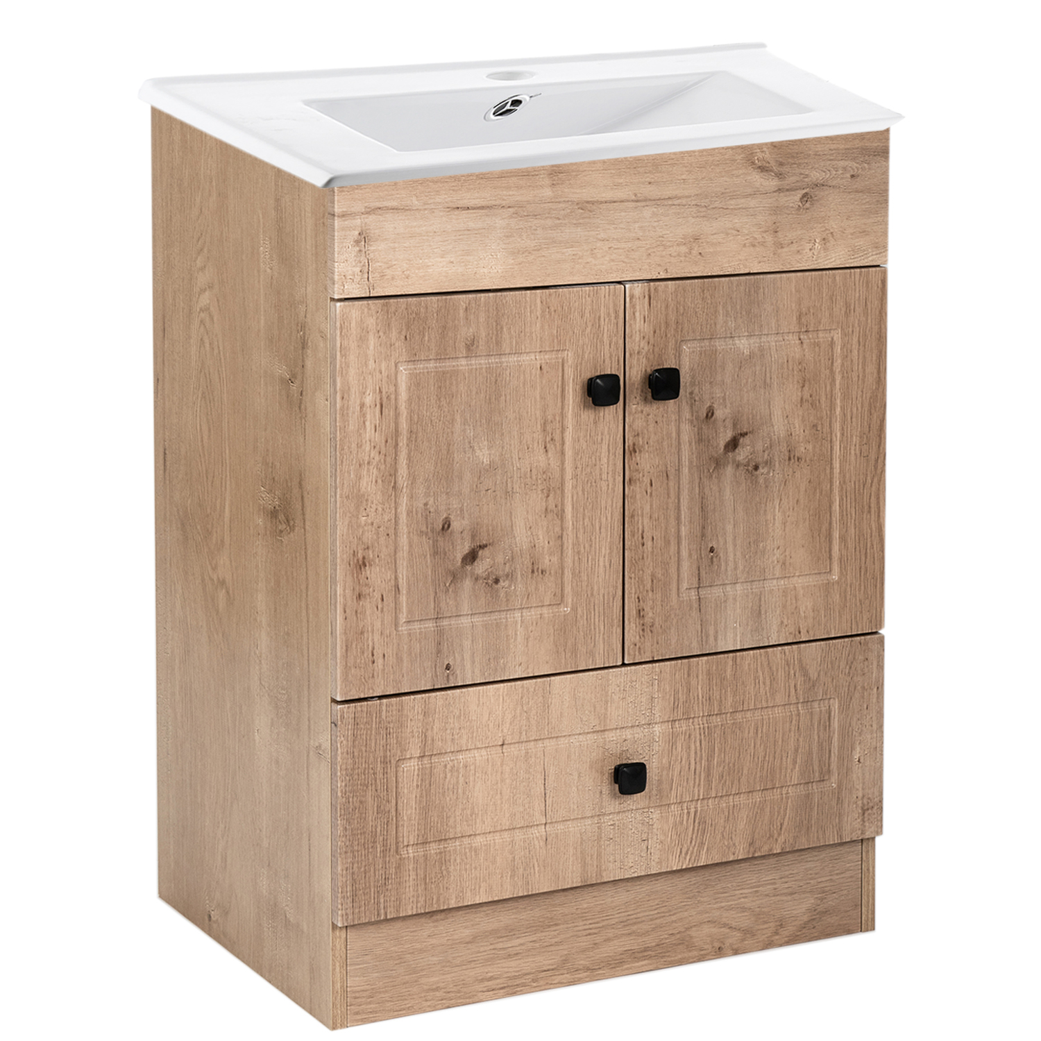 KIT DOMSA MUEBLE VANITORIO B60PH-WOOD + P-60/60 X 80 X 47 CM - 3