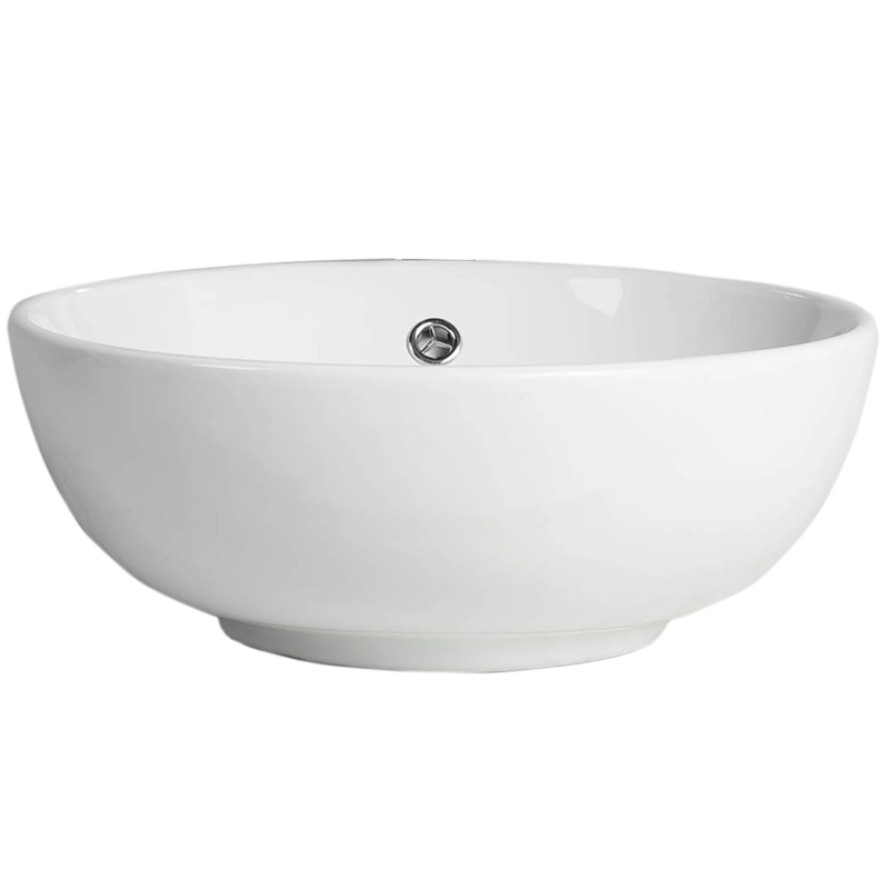 LAVAMANOS DOMSA SLC8002B SOBREPONER /43 X 17 CM CERÁMICA - 1