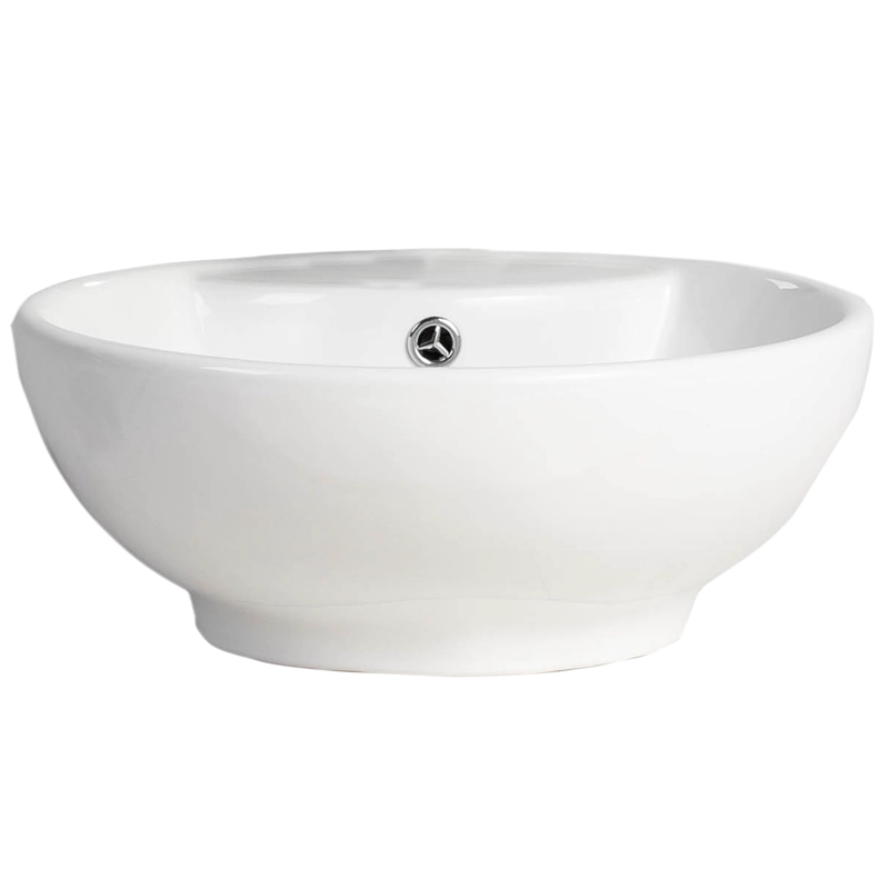 LAVAMANOS DOMSA SLC8008B SOBREPONER /46 X 18 CM CERÁMICA - 1