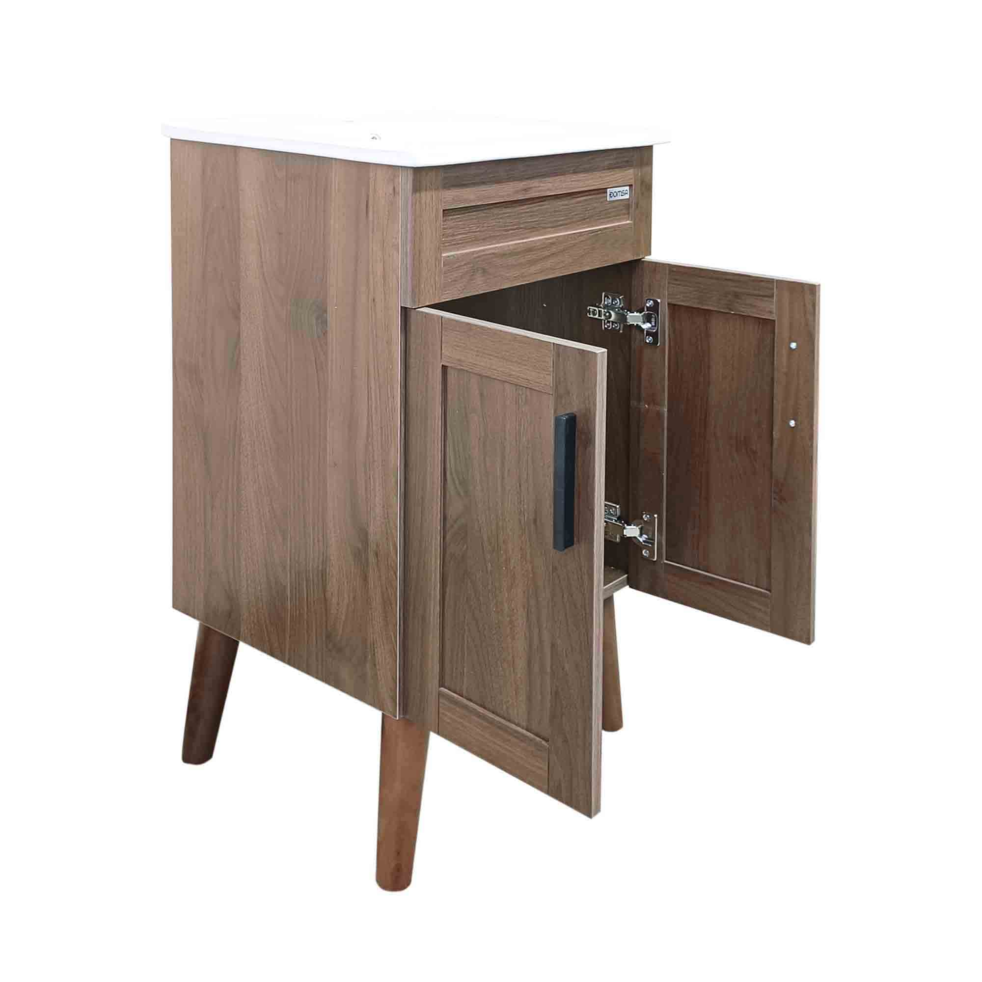 KIT DOMSA BM5040-50C MUEBLE VANITORIO ELEGANCE NOGAL/50 X 40 X 80 CM - 6