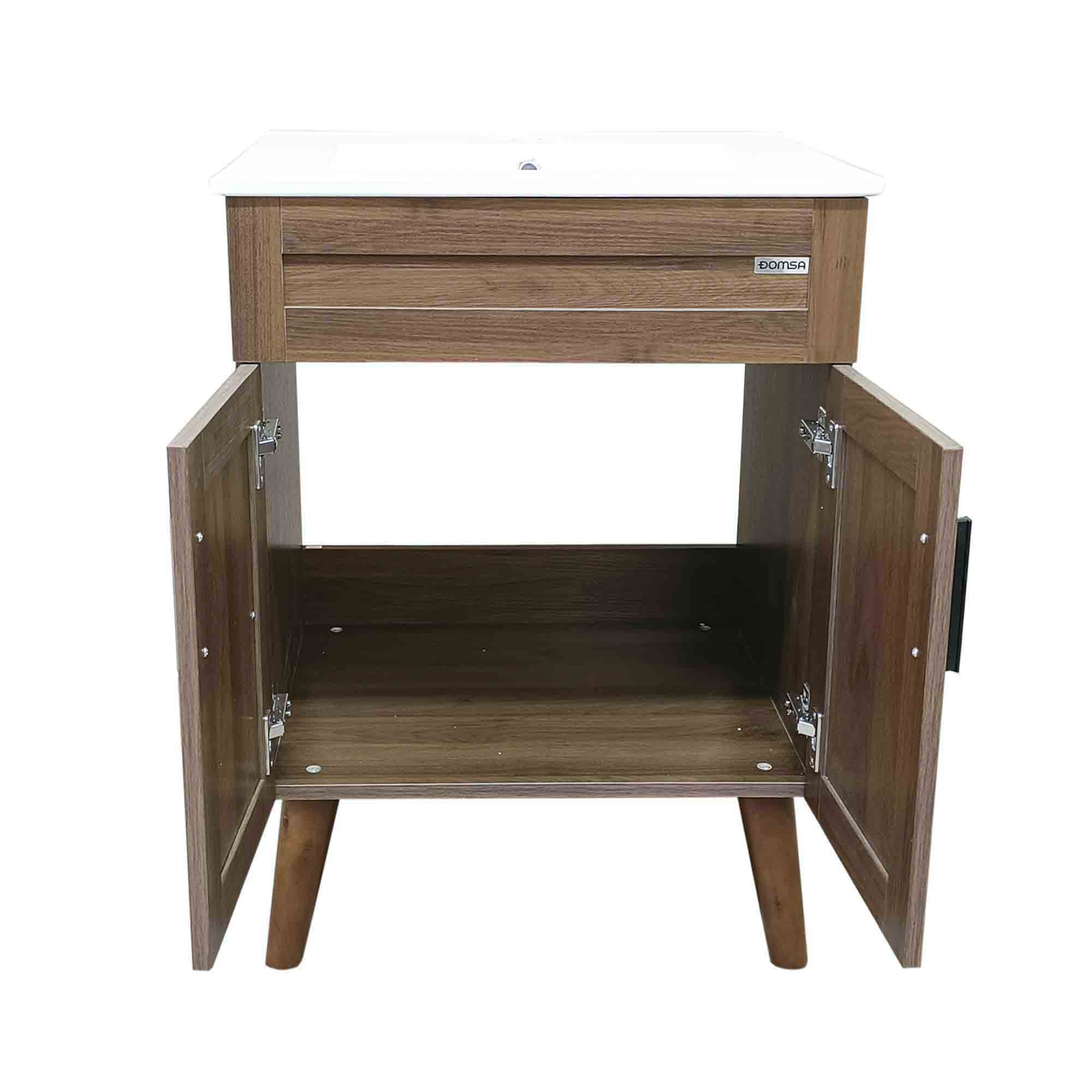 KIT DOMSA BM6047-P-60 MUEBLE VANITORIO ELEGANCE NOGAL/60 X 47 X 80 CM - 4