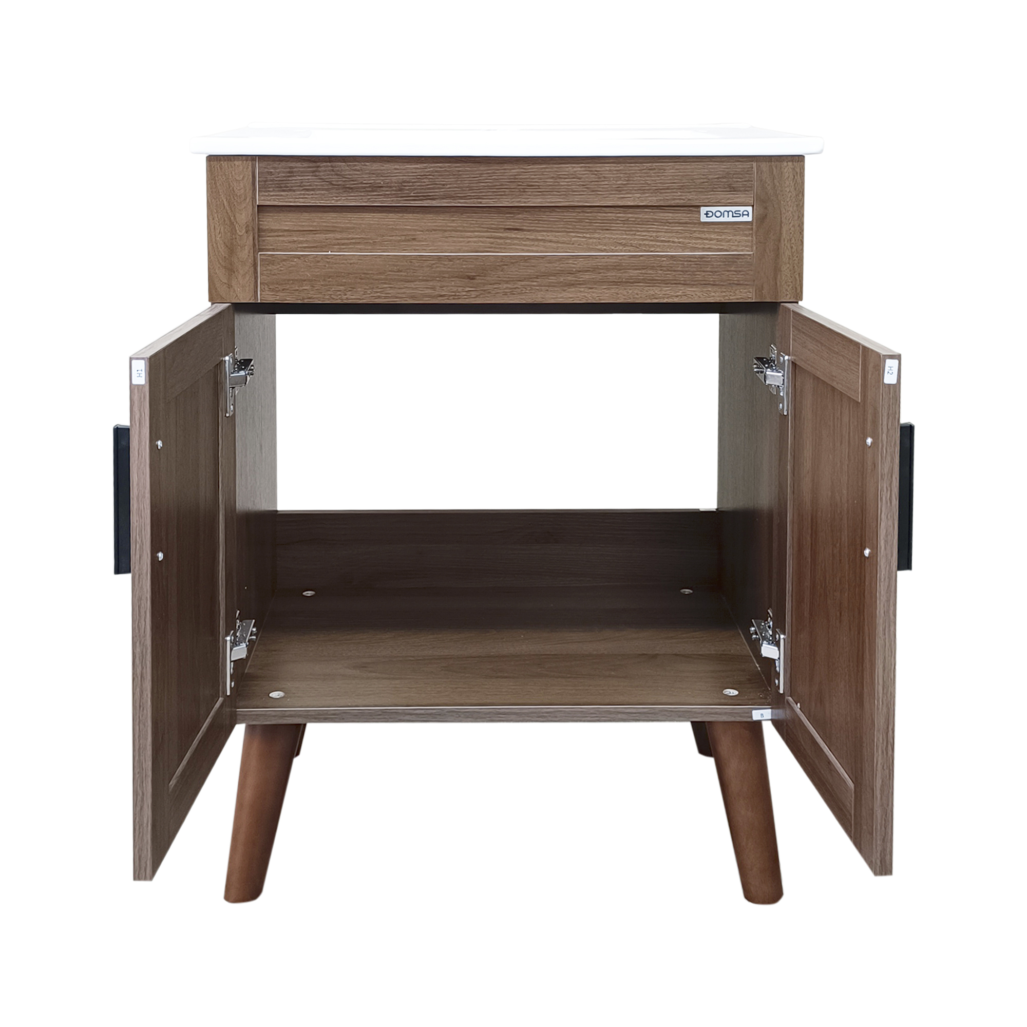 KIT DOMSA BM6040-60C MUEBLE VANITORIO ELEGANCE NOGAL/60 X 40 X 80 CM - 5