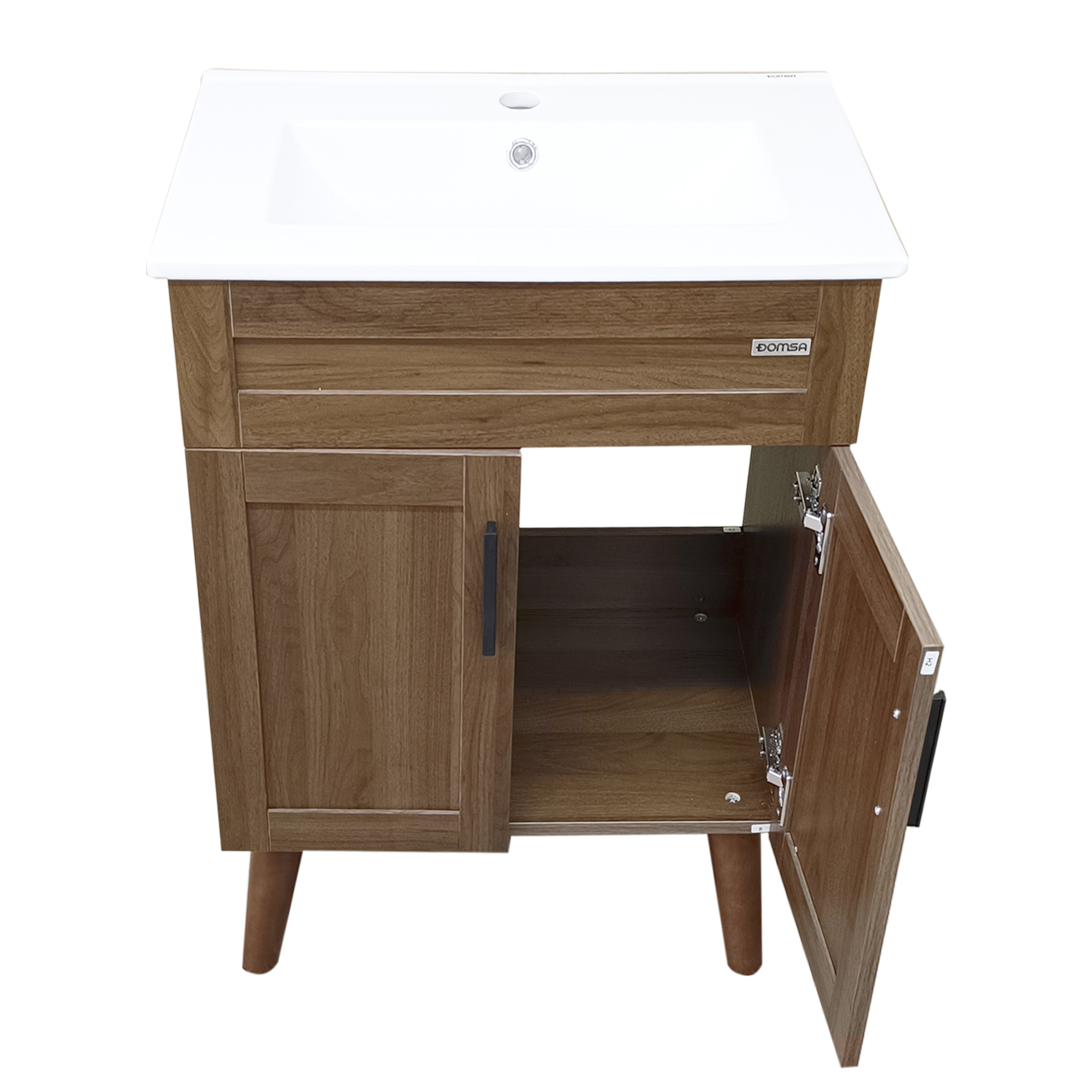 KIT DOMSA BM6040-60C MUEBLE VANITORIO ELEGANCE NOGAL/60 X 40 X 80 CM - 6