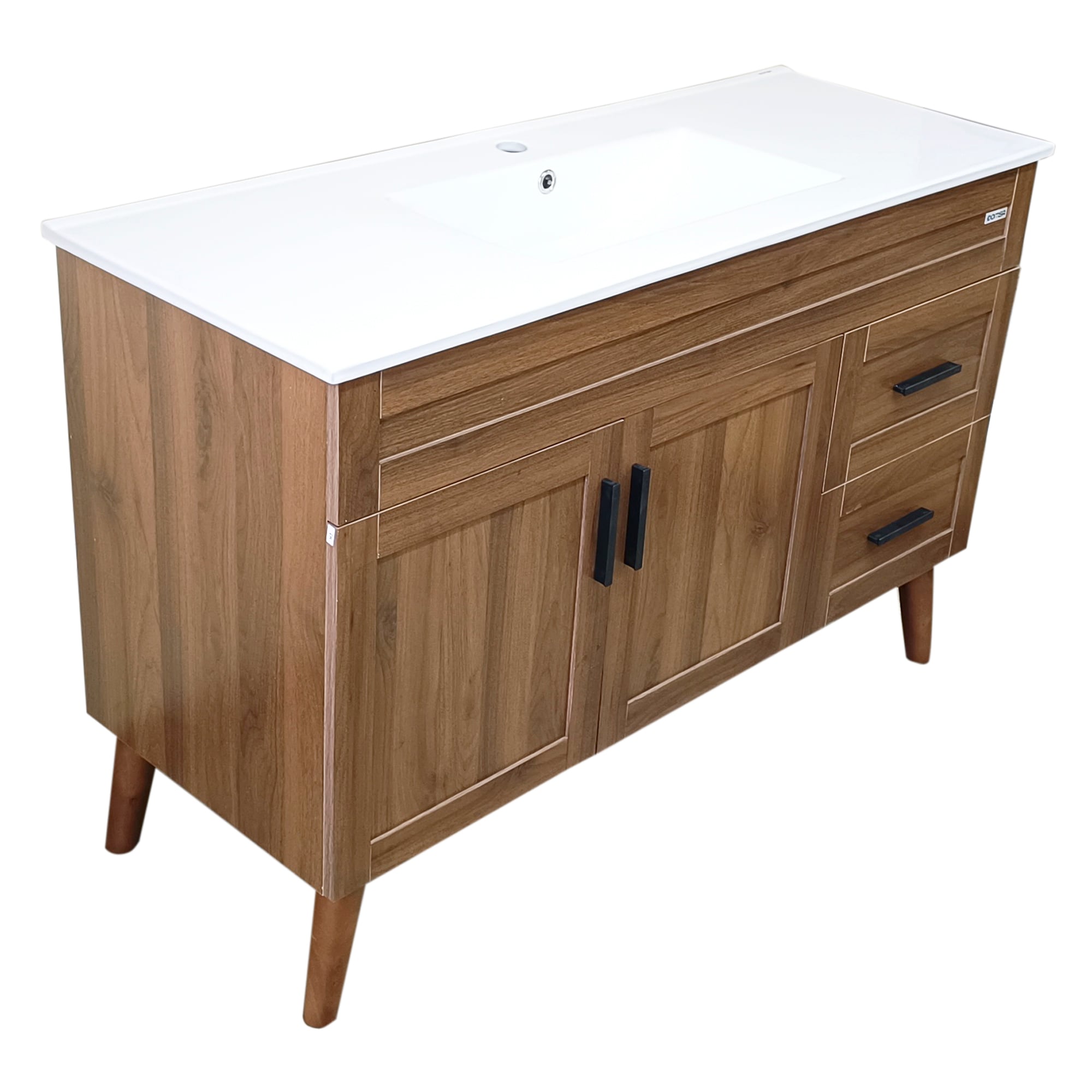 KIT MUEBLE VANITORIO DOMSA ELEGANCE NOGAL / 120X47X80CM - 3