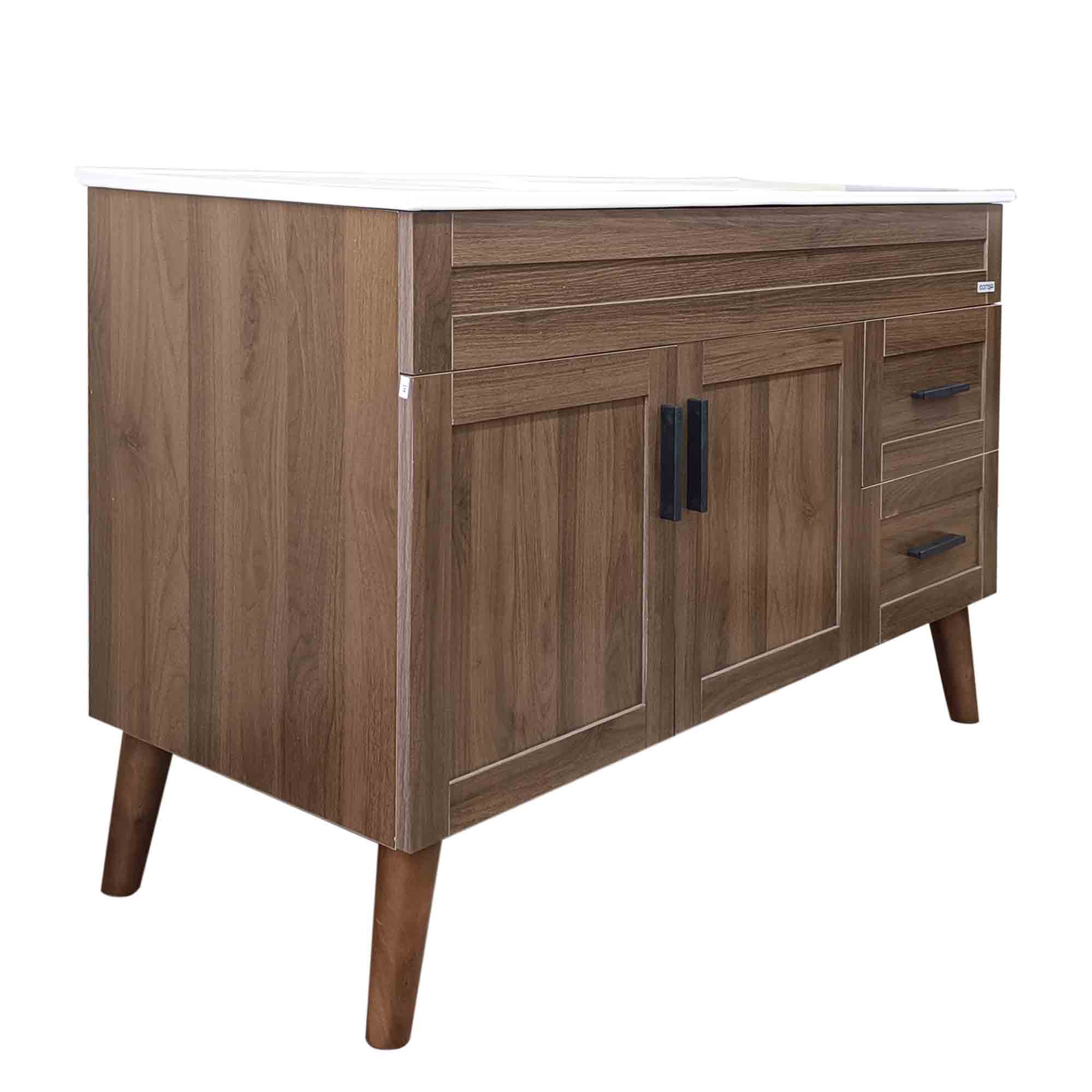 KIT MUEBLE VANITORIO DOMSA ELEGANCE NOGAL / 120X47X80CM - 4