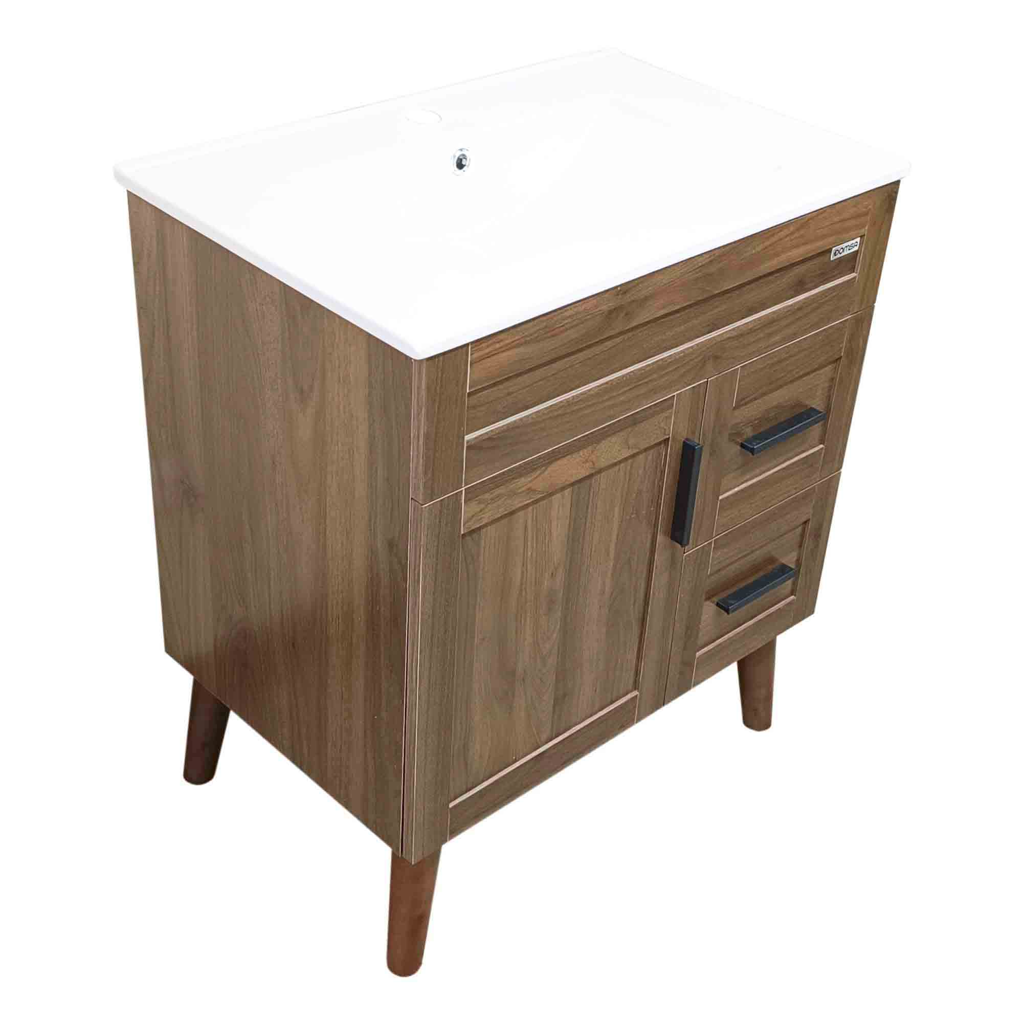 KIT DOMSA BM7047-P-70 MUEBLE VANITORIO ELEGANCE NOGAL/70 X 47 X 80 CM - 3