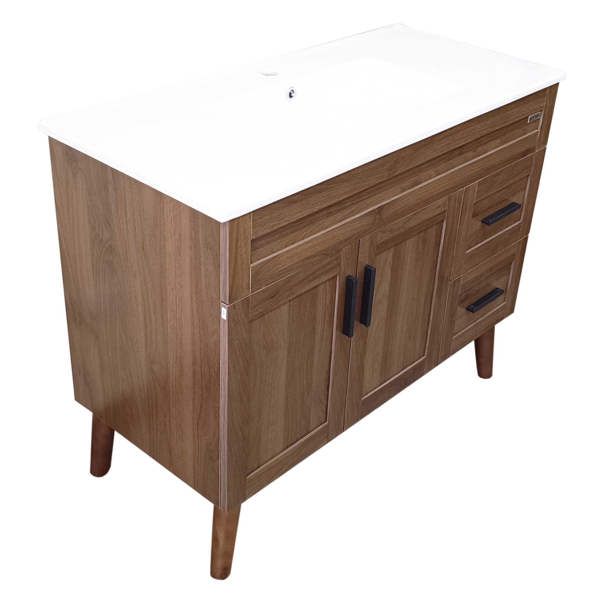 KIT DOMSA BM10047-P-100 MUEBLE VANITORIO ELEGANCE NOGAL/100 X 47 X 80 CM - 3
