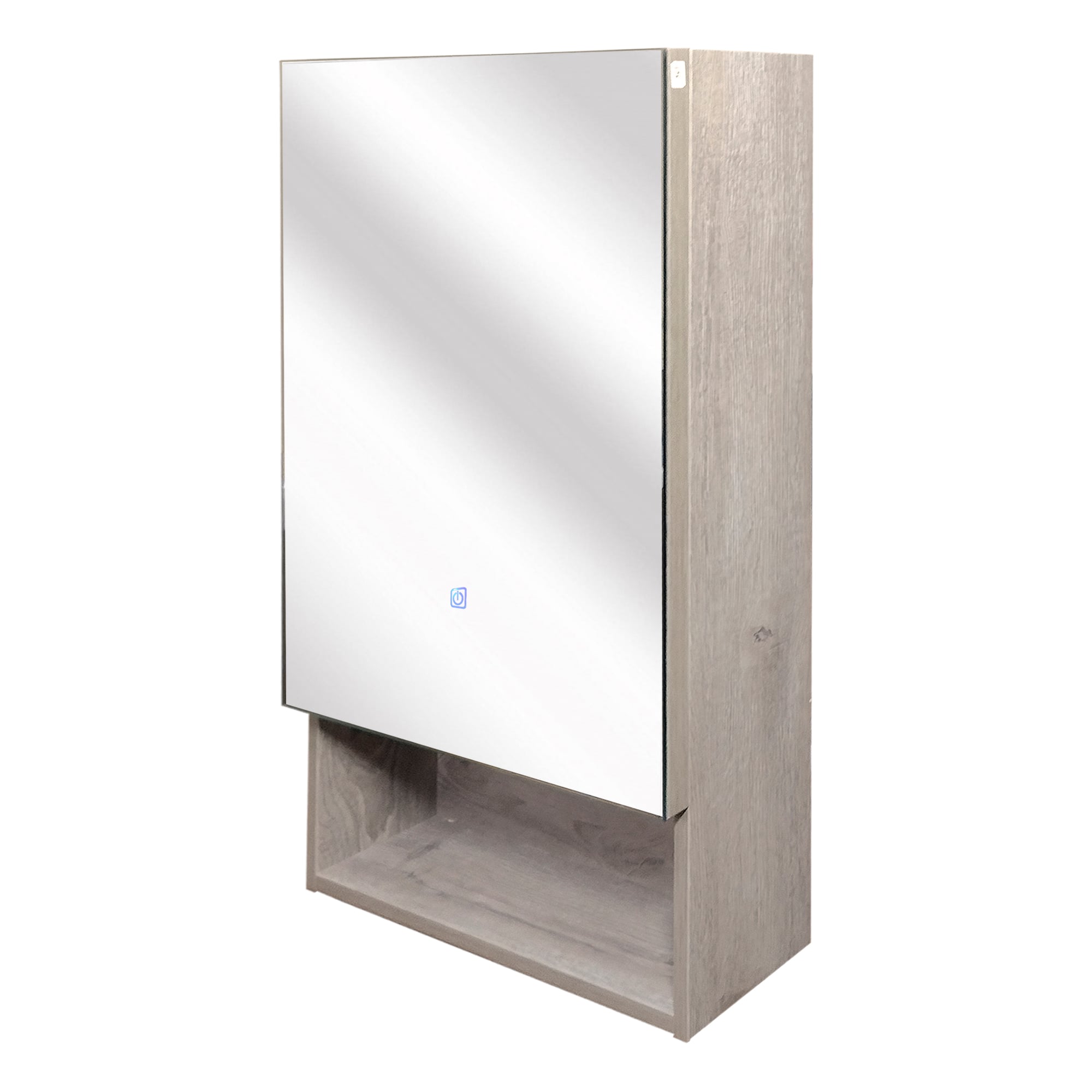 BOTIQUÍN DOMSA BMEA RECTANGULAR GRIS PARDO LED BAÑO ESPEJO SPACE 50X13X80CM - 5