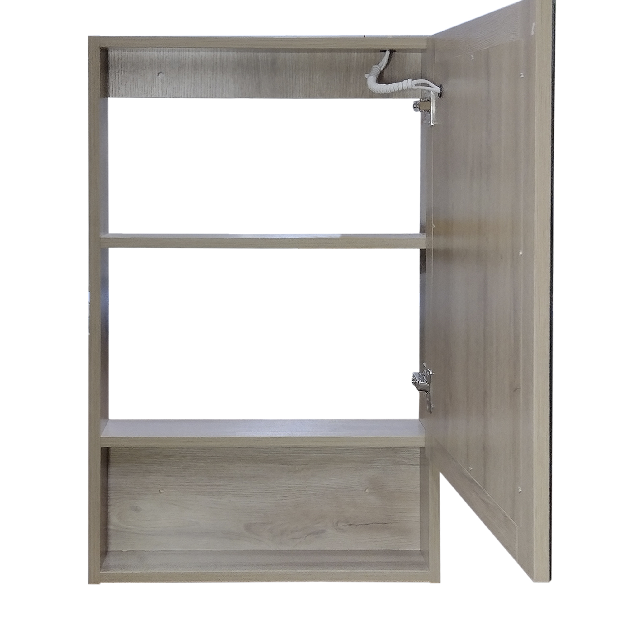 BOTIQUÍN DOMSA BMEA RECTANGULAR GRIS PARDO LED BAÑO ESPEJO SPACE 50X13X80CM - 6