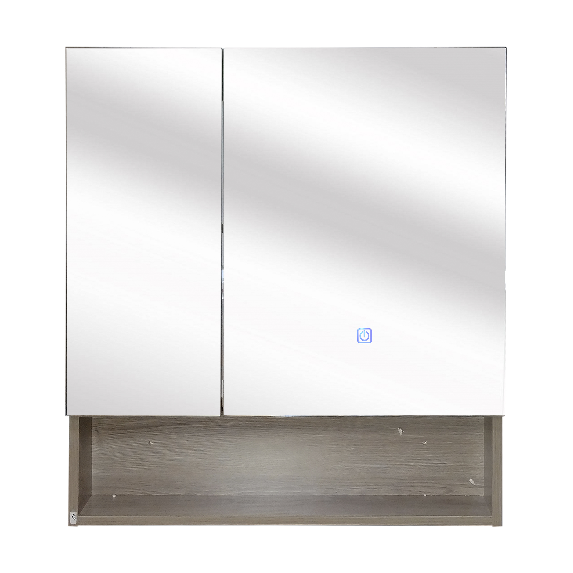 BOTIQUÍN DOMSA BMEA RECTANGULAR GRIS PARDO LED BAÑO ESPEJO SPACE 70X13X80CM - 4