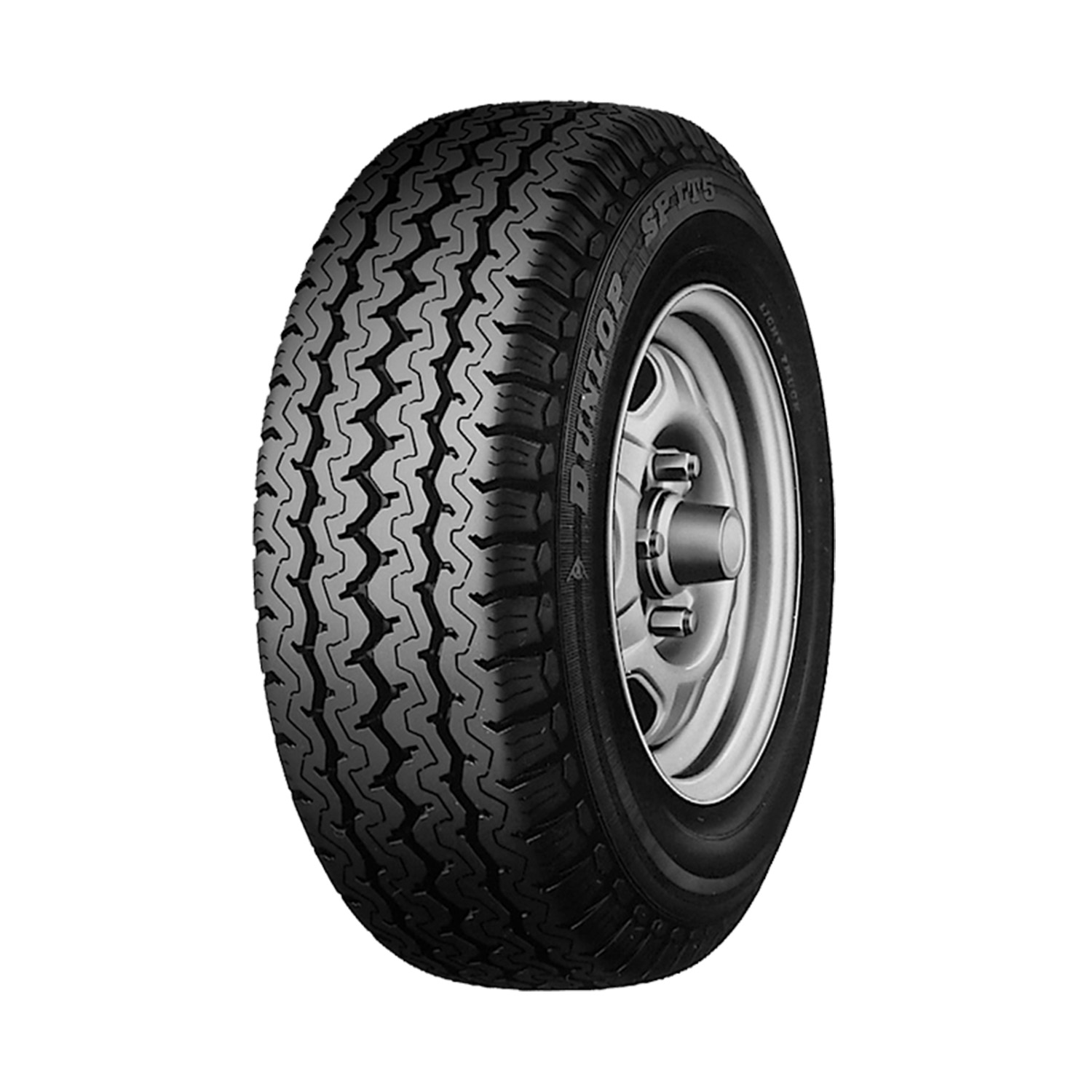 NEUMATICO DUNLOP 155R12 88/86N LT5 8PR LTR BLK JAP - 1
