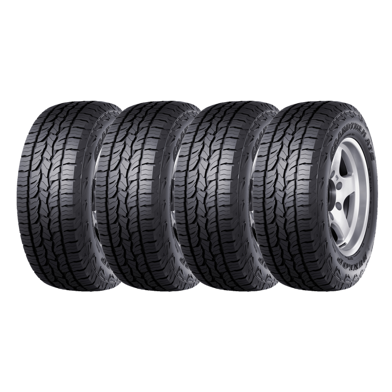 SET 4 NEUMATICOS DUNLOP 265/60R18 110H AT5 A/T - 1