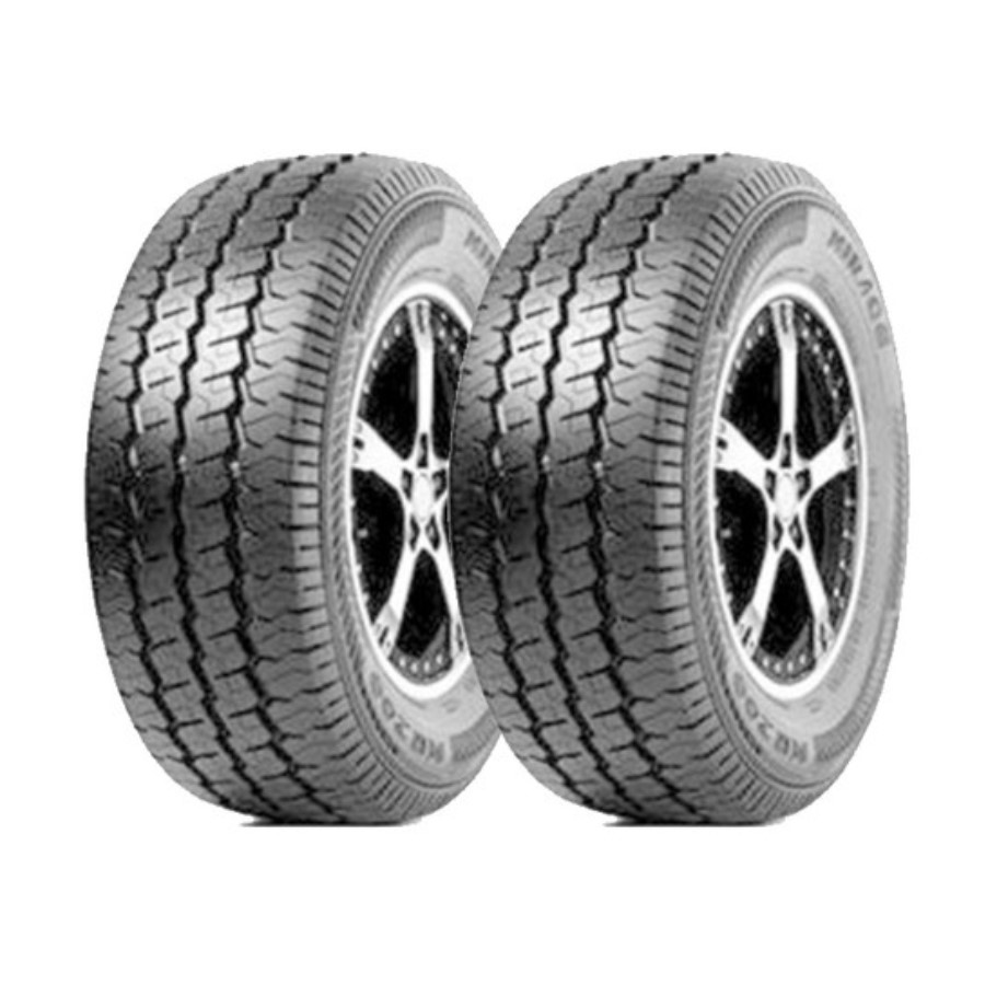 SET 2 NEUMATICOS MIRAGE 175/70R14 95/93S MR-200 6PR LTR BLK CHN - 1
