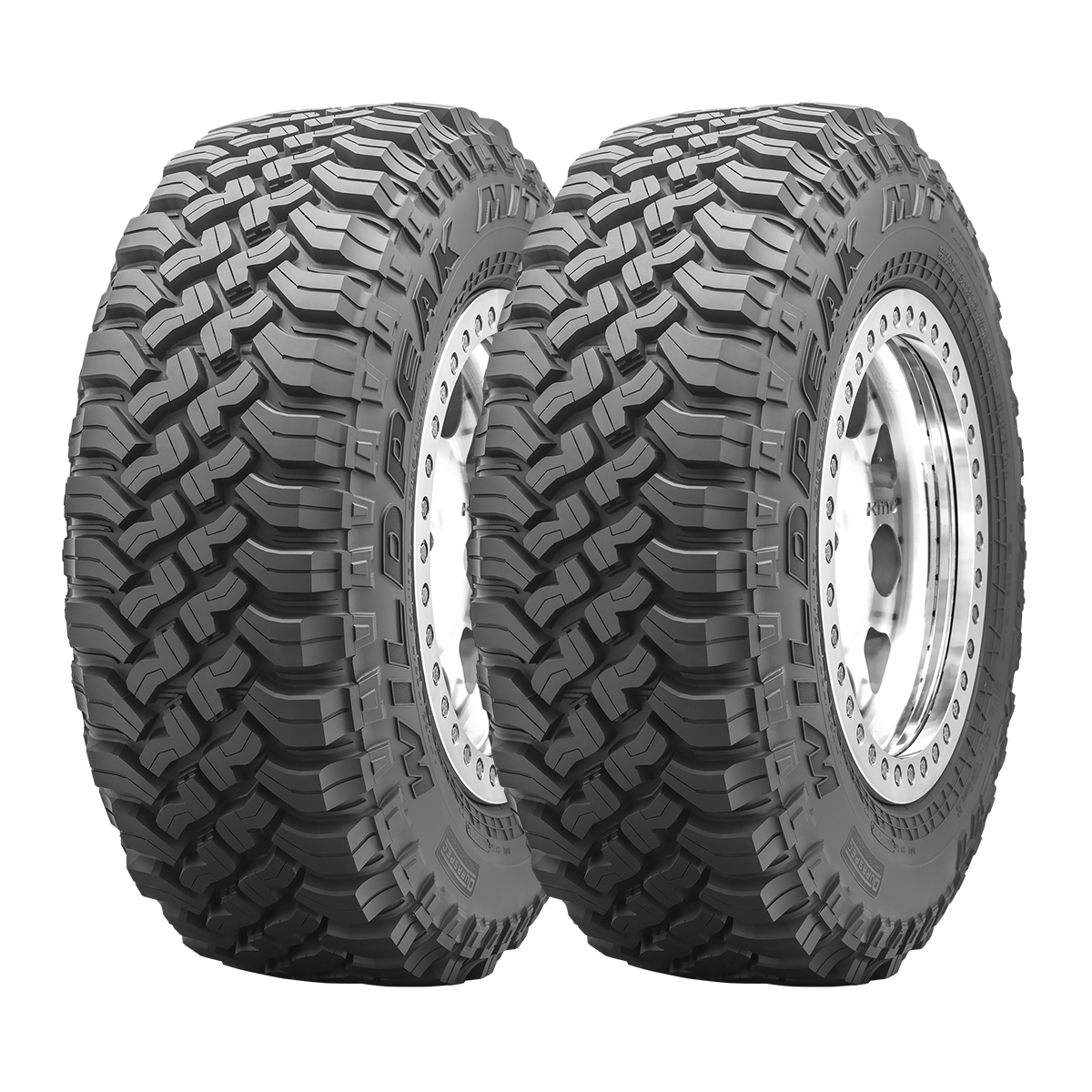 SET 2 NEUMATICOS 245/75R16 120/116Q WPMT01 FALKEN 10PR M/T LT TL BLK THA - 1
