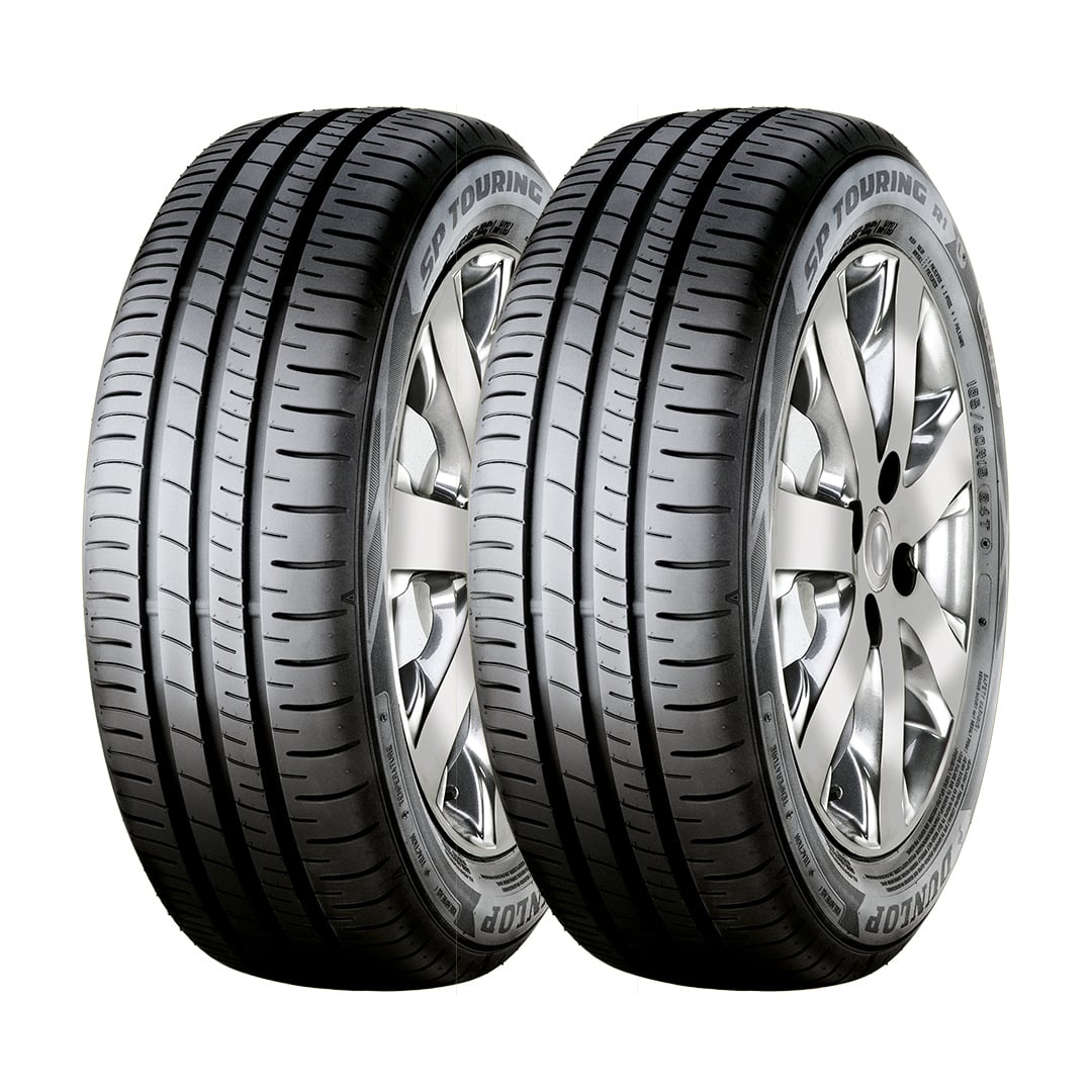 SET 2 NEUMATICOS DUNLOP 175/70R13 82T SP TOURING R1 H/T TL BLK IND - 1