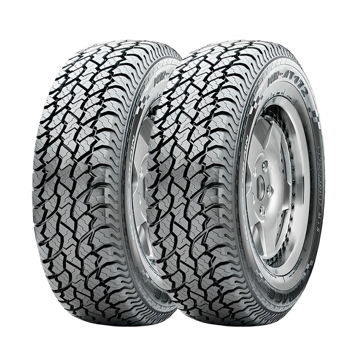 SET 2 NEUMATICOS 265/70R17 115T MR-AT172 MIRAGE A/T TL BLK CHN - 1