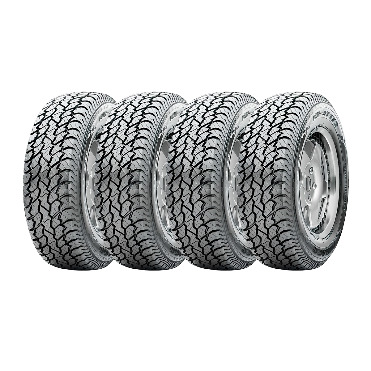 SET 4 NEUMATICOS 265/70R17 115T MR-AT172 MIRAGE A/T TL BLK CHN