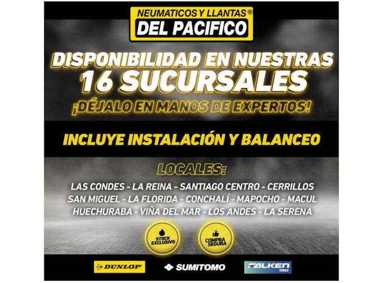 SET 4 LLANTAS - 14X6 5X114 FALCON DIRECCIONAL ET0. - 4