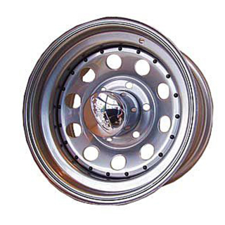 SET 4 LLANTAS - 14X6 5X114 FALCON MODULAR GRIS ET. - 1