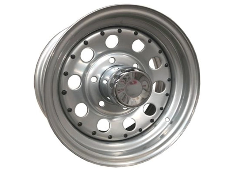 SET 4 LLANTA US WHEEL S - 14X7 6X139 SILVER_MOD 6X5.5
