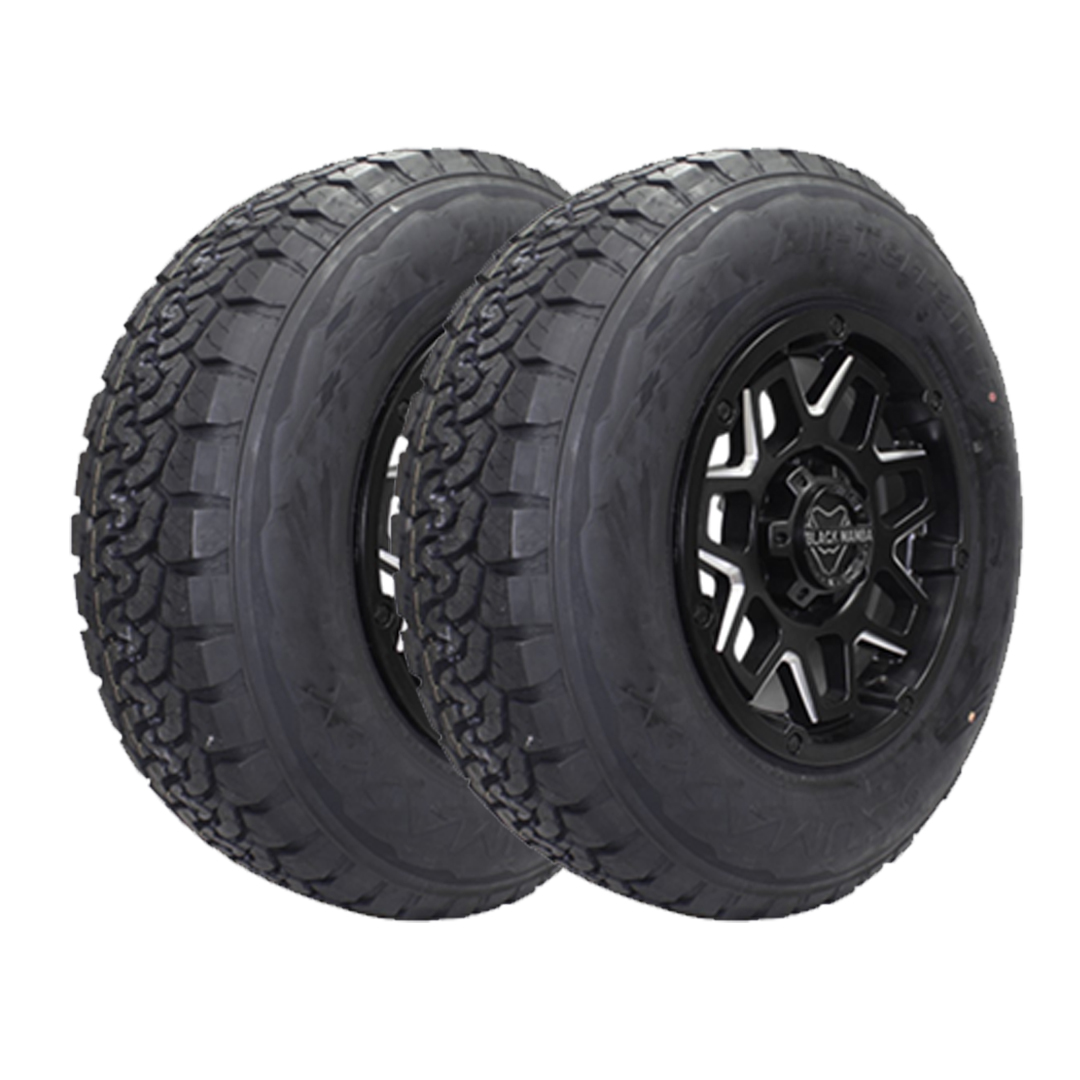 SET 2 NEUMATICOS SUMAXX 215/75R14 95Q ALL-TERRAIN-A/T 6PR A/T ++ TL BLK CHN - 1