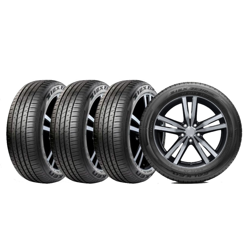 SET 4 NEUMATICOS FALKEN 205/60R15 91H ZE310R H/T TL BLK THA - 1