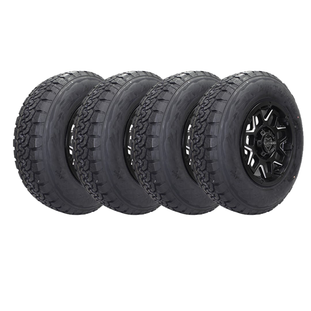 SET 4 NEUMATICOS SUMAXX 235/75R15 109T ALL-TERRAIN-A/T A/T ++ TL BLK CHN - 1