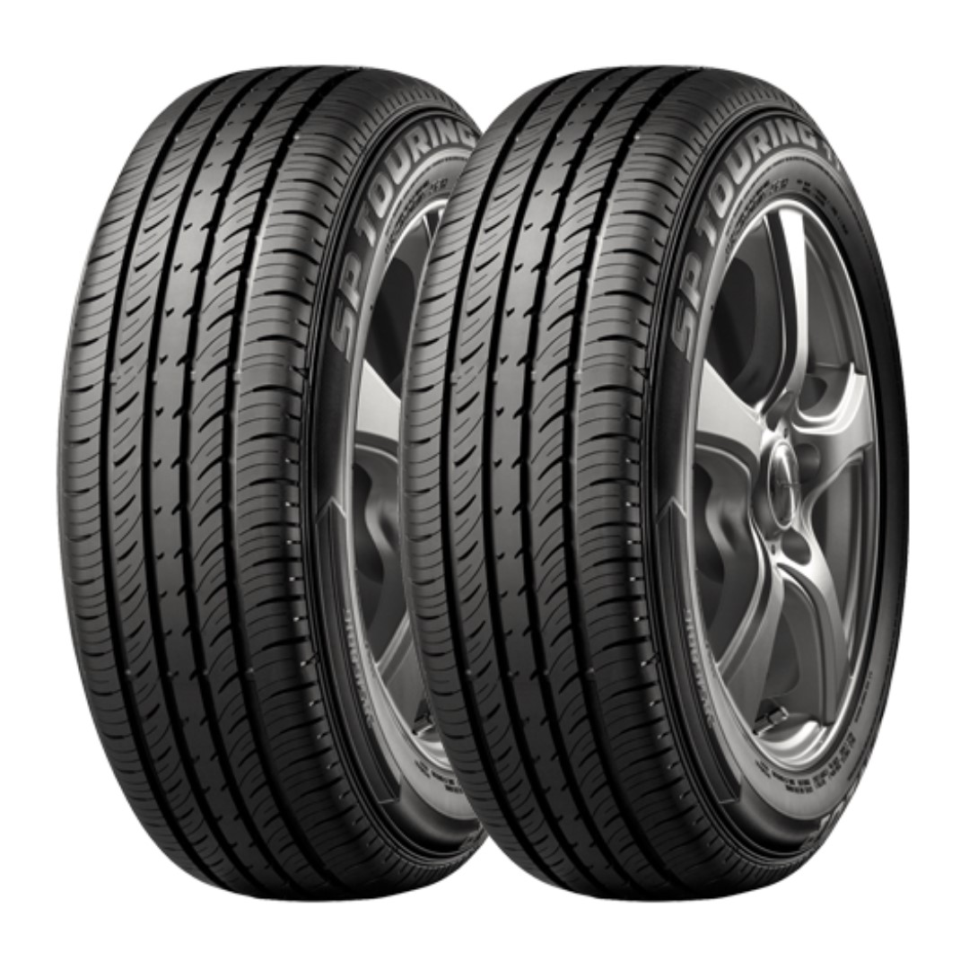 SET 2 NEUMATICOS DUNLOP 165/70R13 79T SP TOURING T1 H/T TL BLK IND - 1