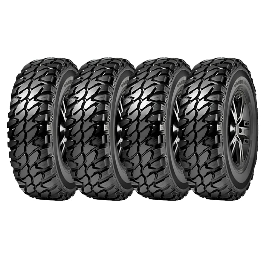 SET 4 NEUMATICOS MIRAGE 265/75R16 123/120Q MR-MT172 10PR M/T TL BLK CHN - 1