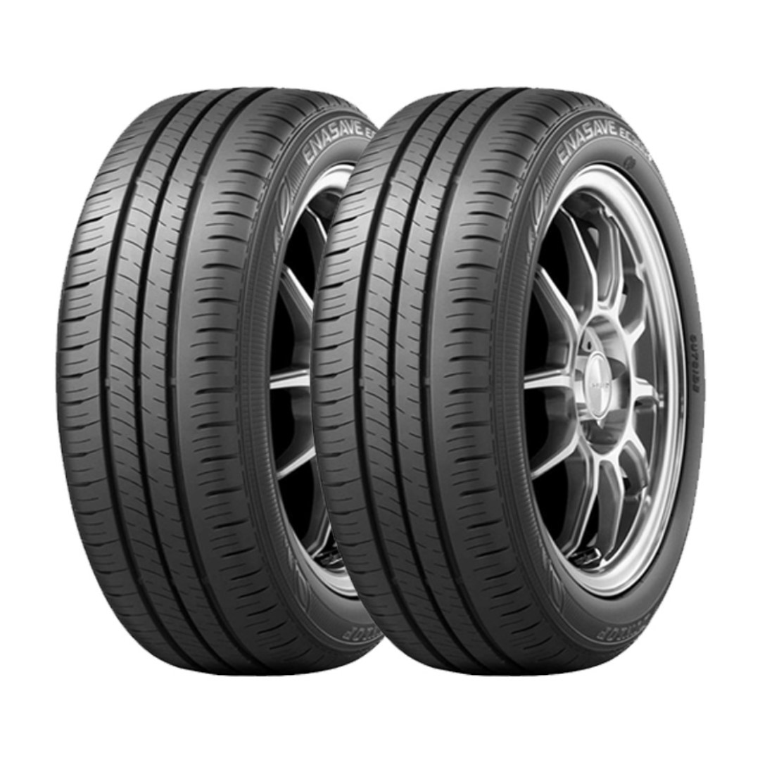 SET 2 NEUMATICOS DUNLOP 205/55R17 91V EC300+ H/T TL BLK IND - 1