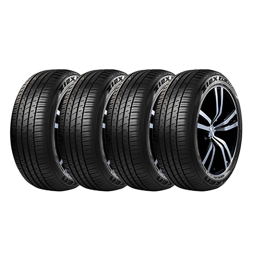 SET 4 NEUMATICOS FALKEN 205/50R17 93W ZE310R H/T TL BLK THA - 1