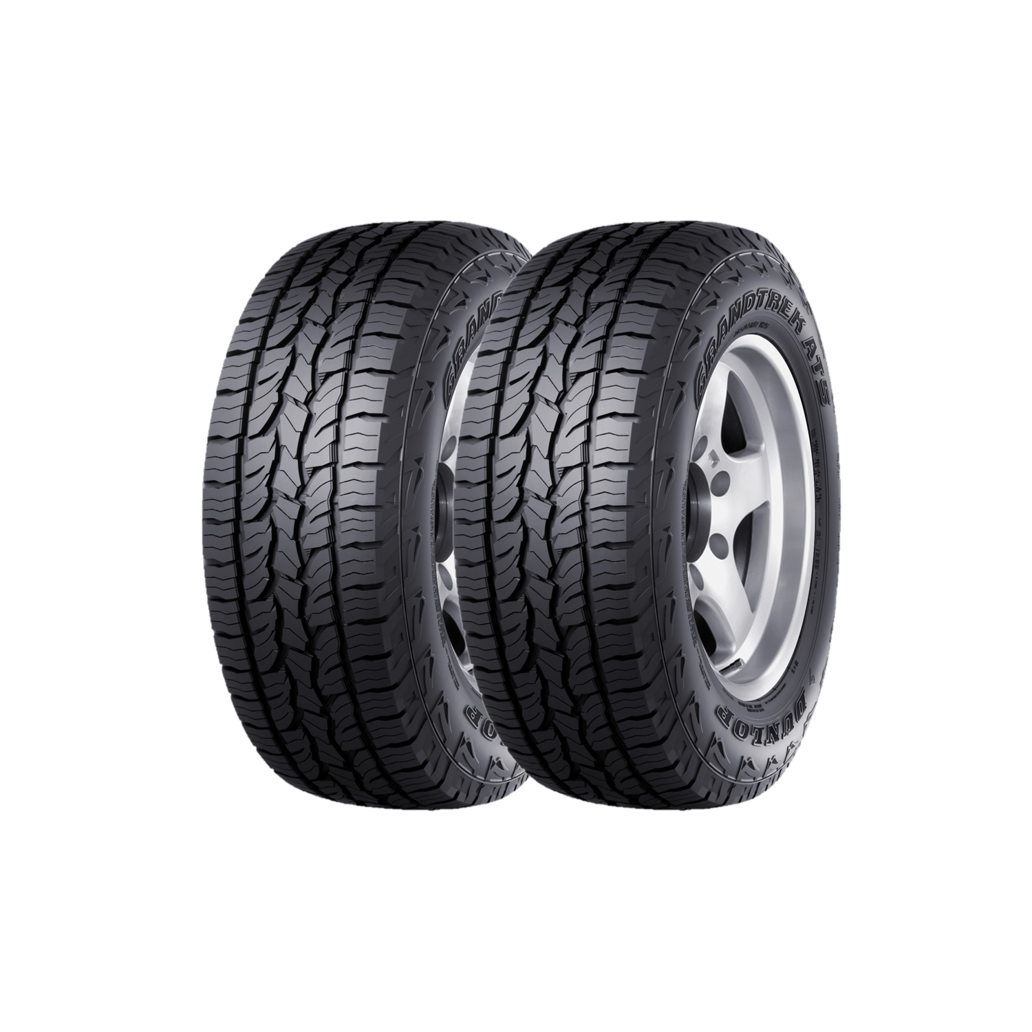 SET 2 NEUMATICOS 265/70R16 112T AT5 DUNLOP A/T TL BLK THA - 1