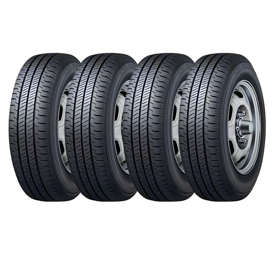 SET 4 NEUMATICOS 195/75R16 110N SPVAN01 DUNLOP LTR - 1