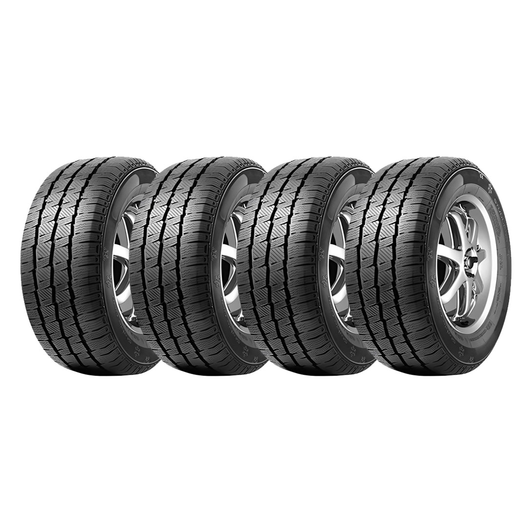 SET 4 NEUMATICOS MIRAGE 195R15 106/104R MR-300 8PR LTR BLK CHN - 1