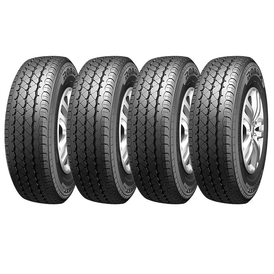 SET 4 NEUMATICOS ROADX 225/70R17 112/110R RXQUEST C02 6PR LTR BLK CHN - 1