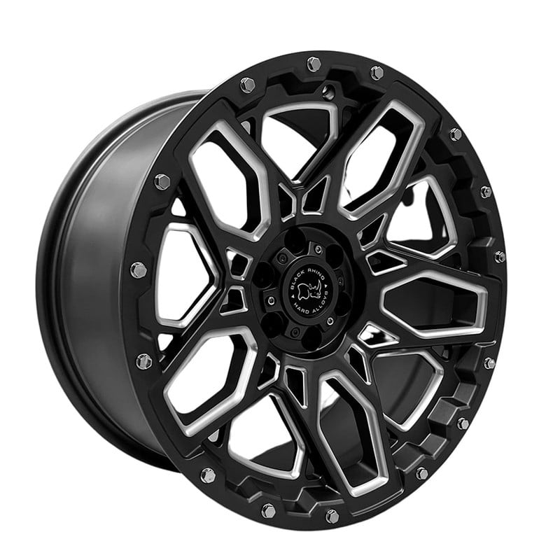 SET 4 LLANTAS RHINO 18X9 6X130 ET0 MG-MW .SHRAPNEL - 1