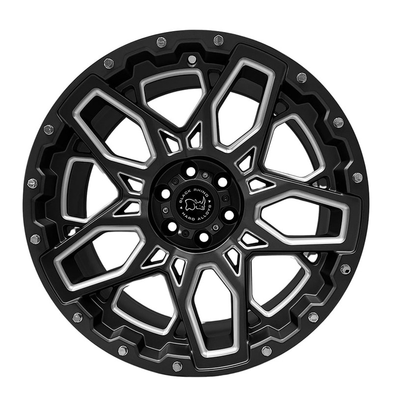 SET 4 LLANTAS RHINO 18X9 6X130 ET0 MG-MW .SHRAPNEL - 2