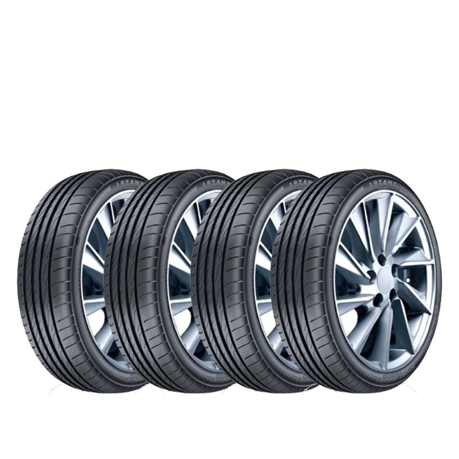 SET 4 NEUMATICOS 205/50R17 89W RA302 APTANY RUNFLAT TL BLK CHN - 1