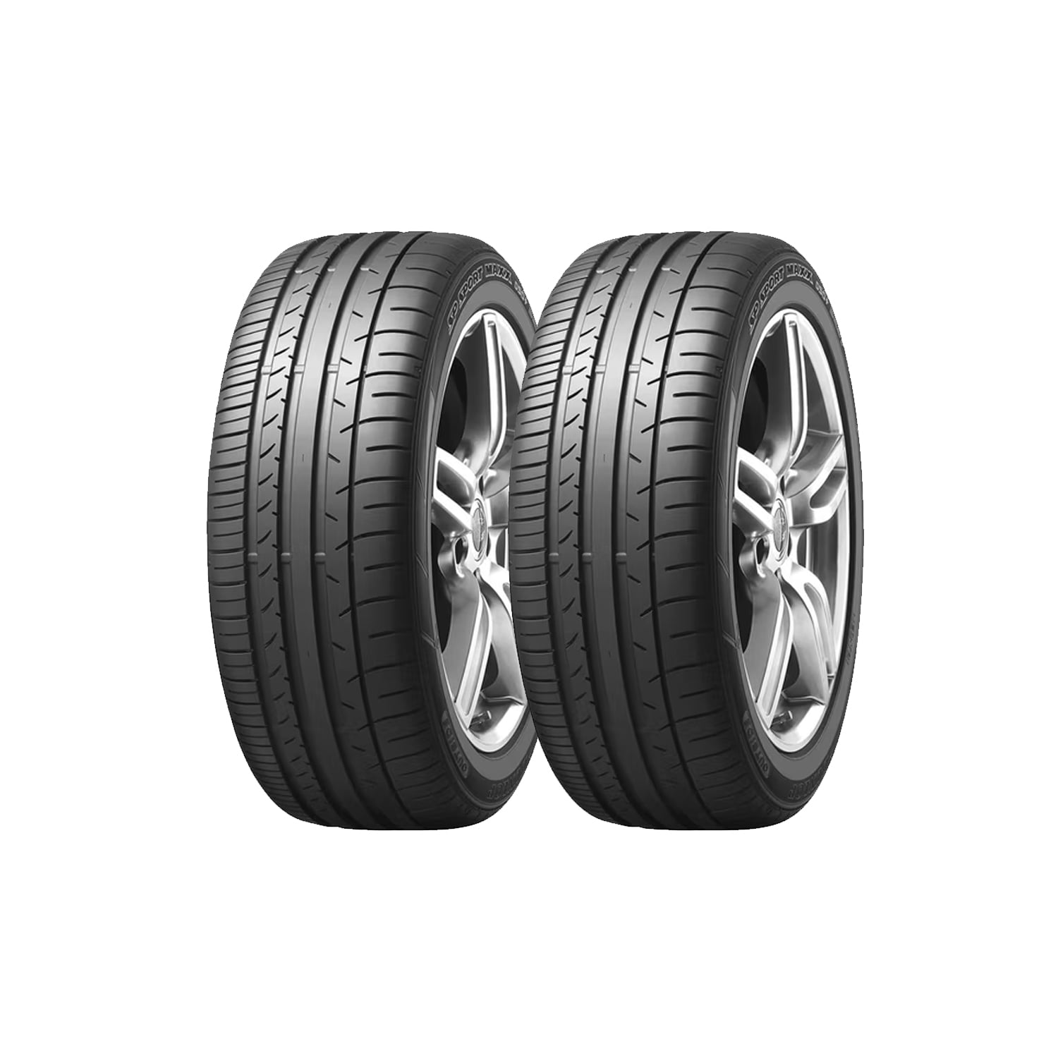 SET 2 NEUMATICOS DUNLOP 225/45R17 91W MAXX050+ RUNFLAT RUNFLAT TL BLK JAP - 1