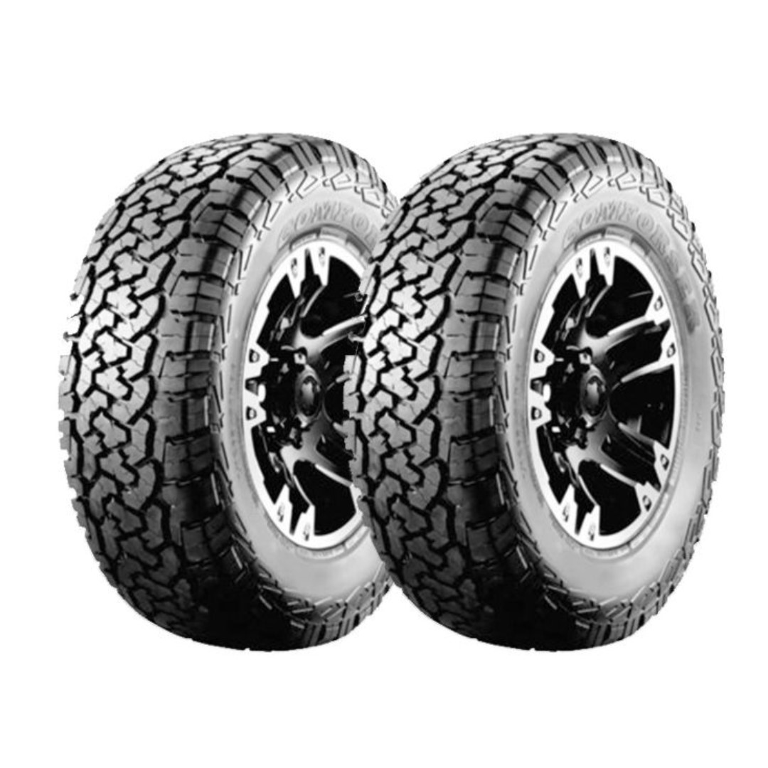 SET 2 NEUMATICOS COMFORSER 35X12.50R20 121S CF1100 10PR A/T + TL BLK CHN - 1
