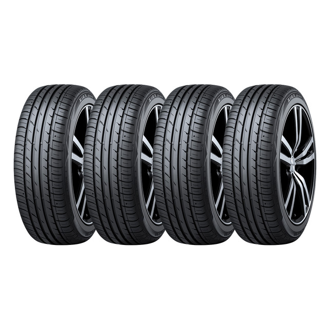 SET 4 NEUMATICOS FALKEN 205/45R17 84W ZE914 RUNFLAT TL BLK JAP - 1