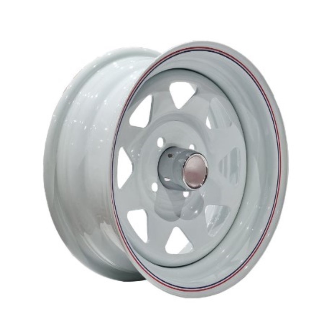 SET 4 LLANTA PACIFICWHEELS S 14X6 4X100 ET-- SPOKE W - 1